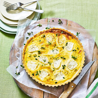 Goat cheese tart